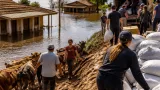 La crecida del río Paraná en Corrientes alerta a la cuenca y preocupa a Paraná