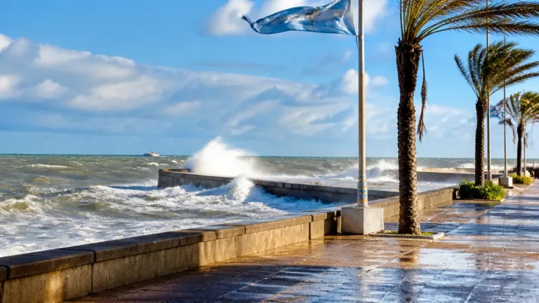 Necochea: jornada fría con fuertes ráfagas del sudoeste y sin probabilidad de lluvia