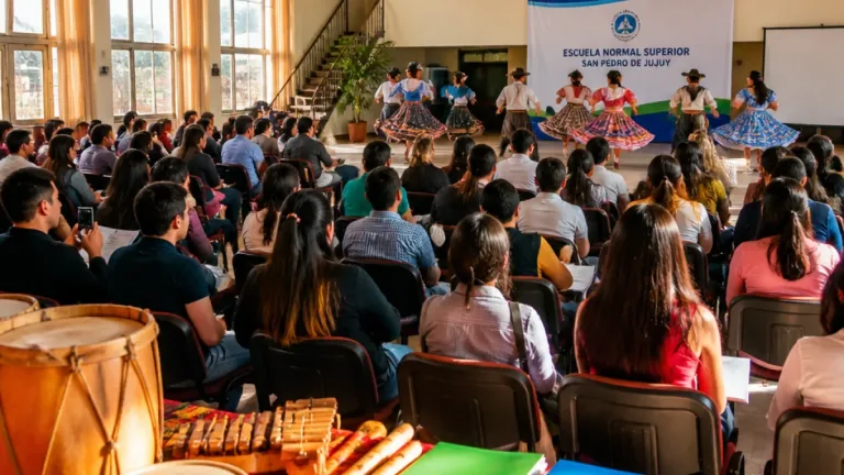 San Pedro de Jujuy recibió al Ballet Folklórico Nacional para capacitar a más de 130 docentes