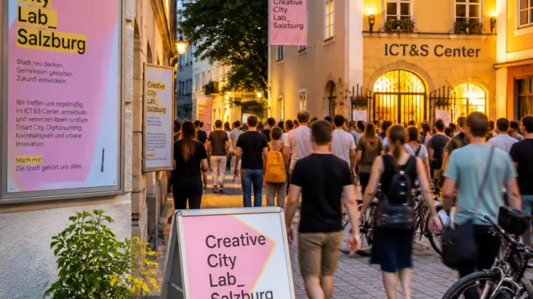 Creative City Lab stärkt Vernetzung in Salzburg: Austausch zwischen Kreativen und Unternehmen