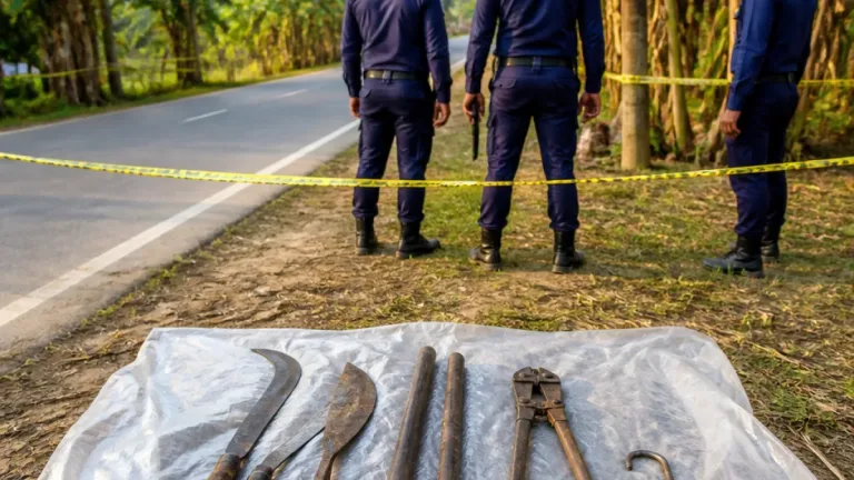চাঁপাইনবাবগঞ্জে ডাকাতির প্রস্তুতিকালে অস্ত্রসহ যুবক গ্রেপ্তার