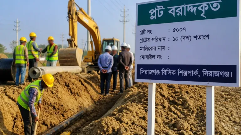 ডিসেম্বরে সিরাজগঞ্জ বিসিক শিল্পপারে গ্যাস-বিদ্যুত সংযোগ, প্লট ধারকদের শিল্পশুরু সহজ হবে