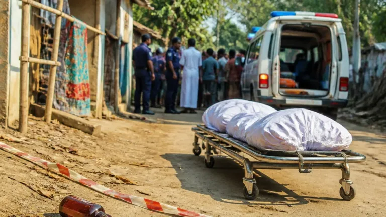 কাজিপুরে পারিবারিক কলহের পর কীটনাশক পান, বাবা ও ১৩ বছর বয়সী মেয়ে নিহত
