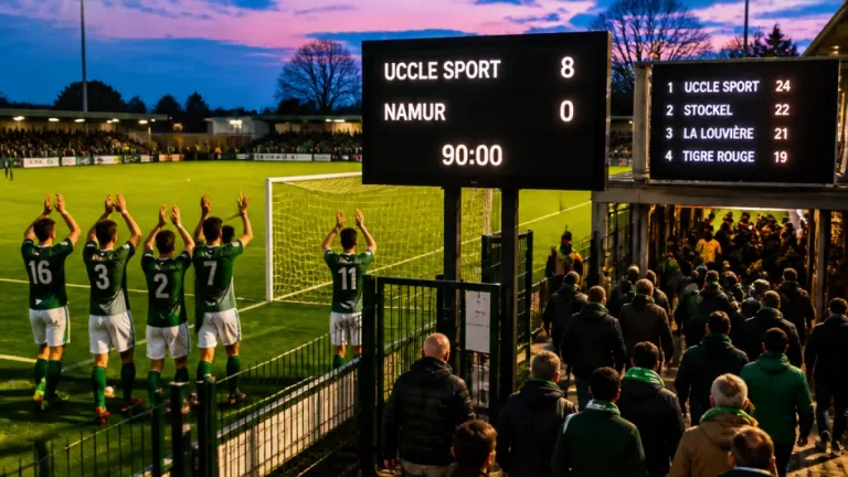 Uccle Sport profite des nuls et rejoint le Top 4 en Carlsberg 0.0 Men's League