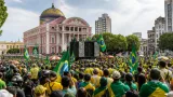Flávio Bolsonaro realiza motociata em Marabá e participa de ato em Manaus durante agenda no Norte