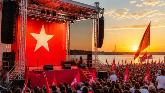 Porto Alegre recebe ato de campanha de Lula a seis dias do segundo turno