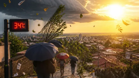 Temporais avançam pelo RS: alerta do Inmet prevê chuva forte, rajadas e risco de granizo