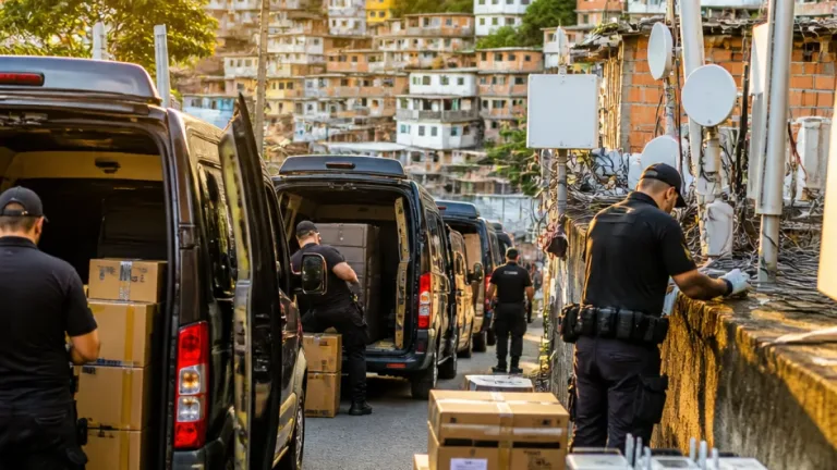 PF deflagra operação no Rio de Janeiro para desarticular monopólio de internet em favelas