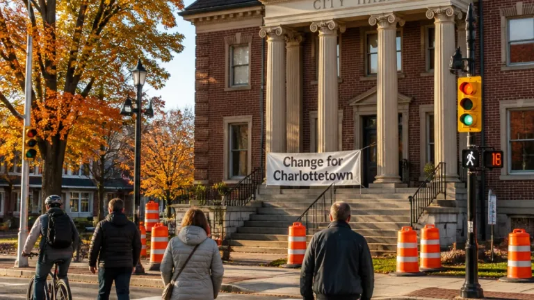 Charlottetown councillor and mayoral hopeful ticketed for passing school bus