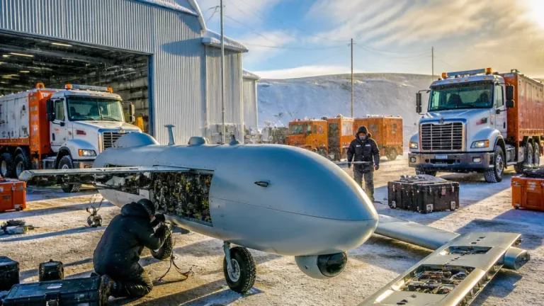Iqaluit becomes base for Coast Guard’s large surveillance drone testing in the Arctic