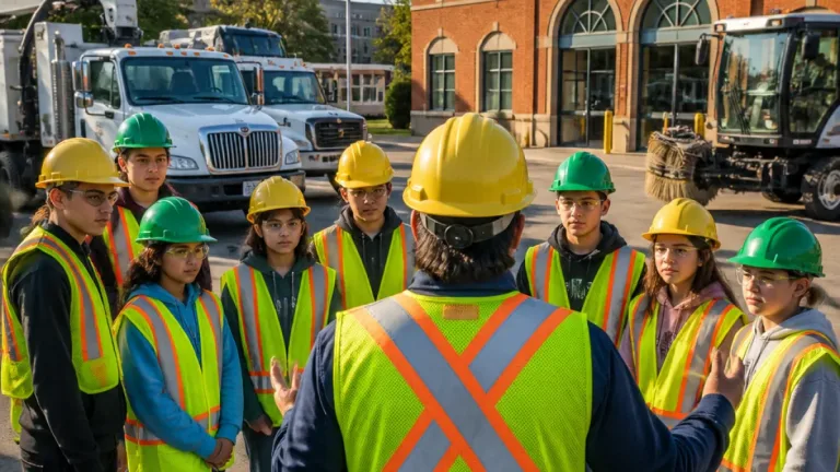 Peterborough students get behind-the-scenes look at municipal services during Local Government Week
