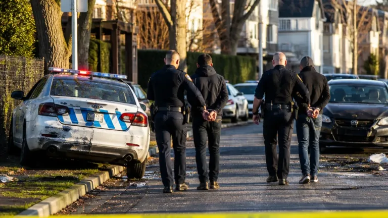 Two arrested after alleged stolen-vehicle chase ends in Brossard collision with police cruiser
