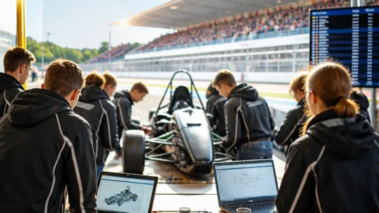 MINT-Wettbewerbe wie «STEM Racing» stärken praxisnahe Technikförderung bei Jugendlichen
