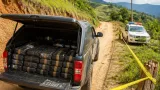Hallan 252 kg de marihuana en camioneta abandonada en vereda de Algeciras