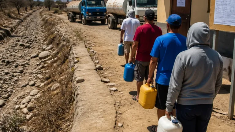 Defensoría advierte riesgo grave de desabastecimiento de agua en Bagua Grande y exige medidas inmediatas