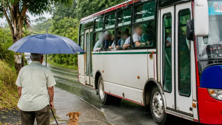 Rechazan en un bus a un adulto mayor y su perro en El Santuario; empresa anunció investigación