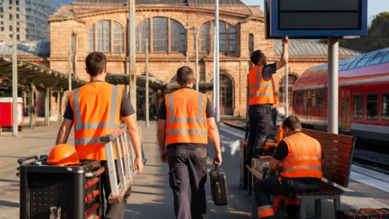 Deutsche Bahn schickt mobile Handwerkerteams an Bahnhöfe im Saarland