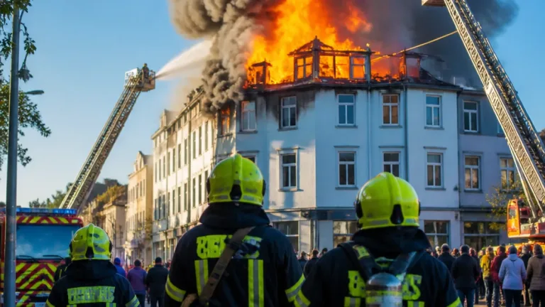 Brand in Cloppenburg: Supermarkt geräumt – Ursache wohl Schwelbrand in Technikraum