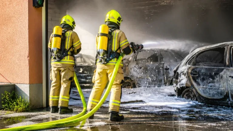 Großbrand in München-Moosach: Zehn Autos in Tiefgarage in Flammen