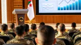 هيئة التدريب العسكري تستضيف رجل الأعمال بشار المصري لمحاضرة حول تحديات الاستثمار ودور القطاع الخاص