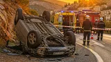 مصرع امرأة وإصابة 3 إثر انقلاب سيارة على الطريق السيار شرق-غرب ببلدية الحمادنة
