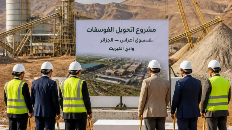 وزير المحروقات يبحث مع نواب سوق أهراس آفاق مشروع الفوسفات المدمج وتعزيز شبكة التوزيع