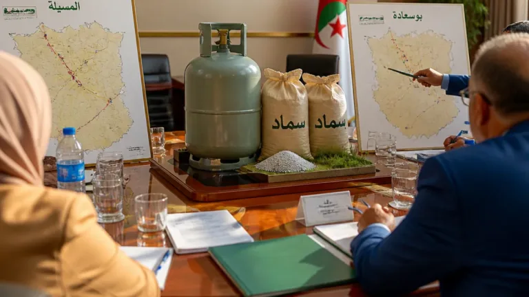 وزير المحروقات يستقبل نواب المسيلة وبوسعادة لبحث تموين الأسمدة والغاز وتوسيع شبكات التوزيع