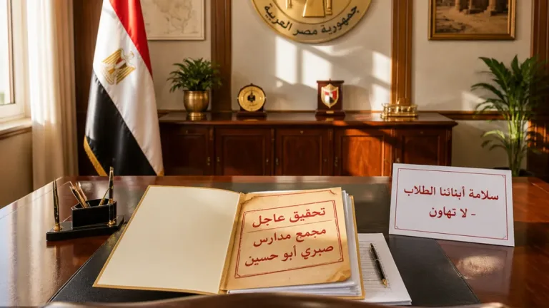 إجراءات فورية في سوهاج بعد طعن معلم وفصل طالب لعام دراسي كامل