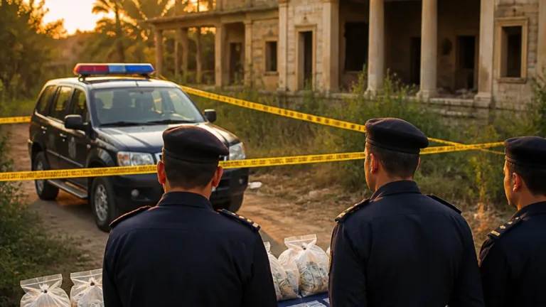 الشرطة تقبض على 7 أشخاص إثر ترددهم على مبنى مهجور لتعاطي المخدرات في كفر الشيخ