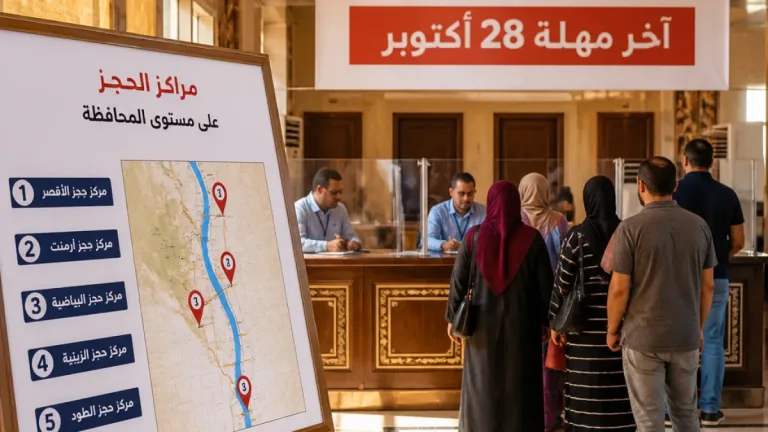 المحافظات تعلن مراكز حجز شقق «سكن لكل المصريين 9» للأقصر.. آخر مهلة 28 أكتوبر