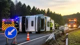 Accidente en la A-6 obliga a cortar la autovía en Lugo y deja un carril cerrado por días