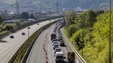 Accidente en la A-8 cerca de Mamariga provoca tres kilómetros de retenciones en dirección Bilbao