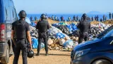 Desalojan asentamientos en Ceuta: 500 migrantes localizados y retirada masiva de residuos