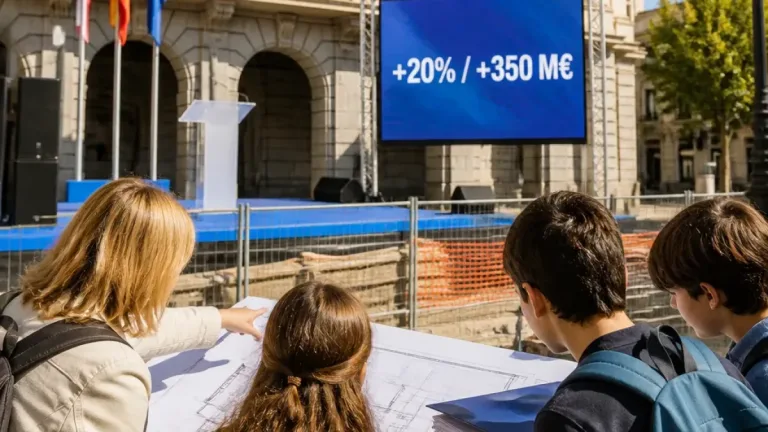 Aragón anuncia un aumento histórico del 20% en el presupuesto de Educación y subidas salariales