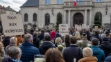 Aurillac : plus de 200 personnes rassemblées pour condamner les violences et soutenir Limoges