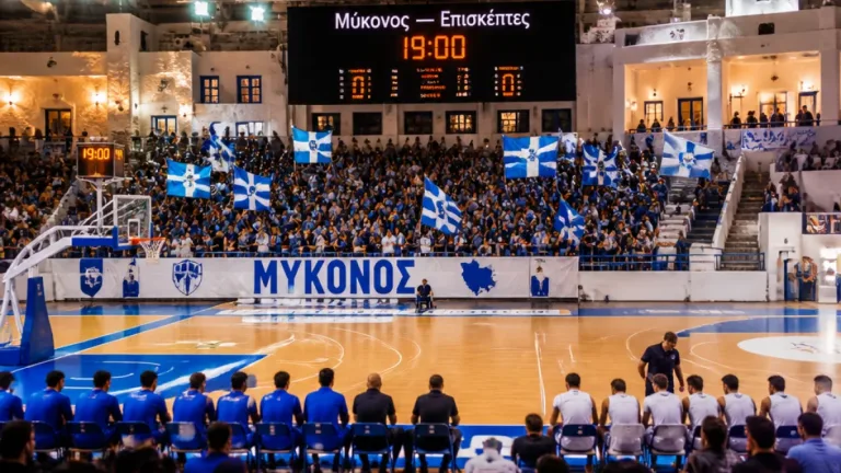 Μύκονος υποδέχεται τη Λοκομοτίβ Πλόβντιβ για τη 3η αγωνιστική του FIBA Europe Cup
