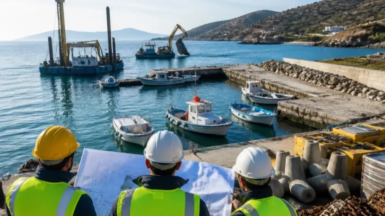 Στην τελική φάση η μελέτη αναβάθμισης του αλιευτικού καταφυγίου Σισίου στο Λασίθι