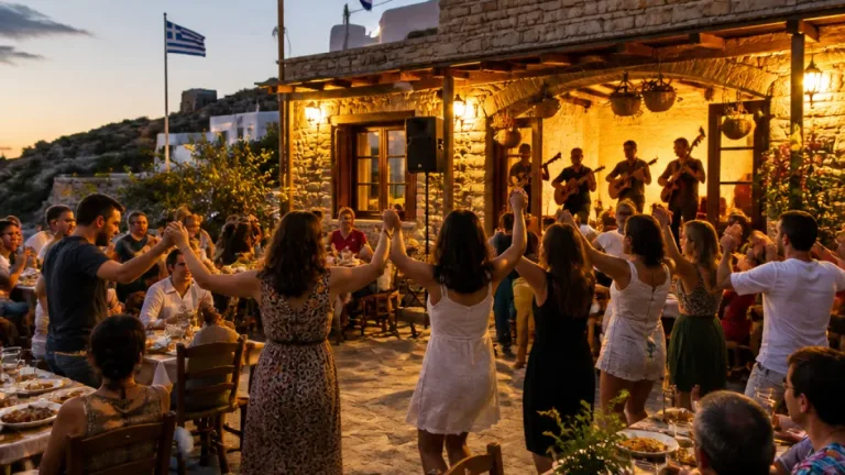 Στο Φιλώτι μετά την παρέλαση: νησιώτικο και κρητικό γλέντι στο Cavo D’Oro