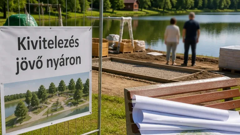 320 millió forintból újul meg a sikondai horgásztavak környezete — jövő nyáron kezdődhet a munka