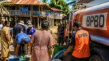 BPBD dan PW IPNU Salurkan 15.000 Liter Air Bersih untuk Warga Banjar
