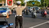 Kapolres Palopo Turun Langsung Atur Lalin di Kawasan Taman I Love Palopo