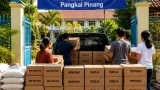Pangkal Pinang: SMP Santa Theresia Bagikan 75 Paket Sembako untuk Warga dan Korban Kebakaran
