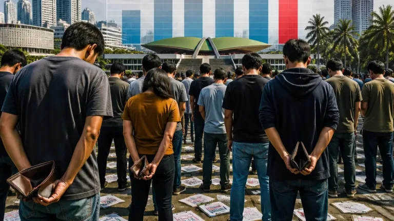 Survei Poltracking: 57,8% Publik Tidak Puas dengan Kinerja Ekonomi Pemerintahan Prabowo–Gibran