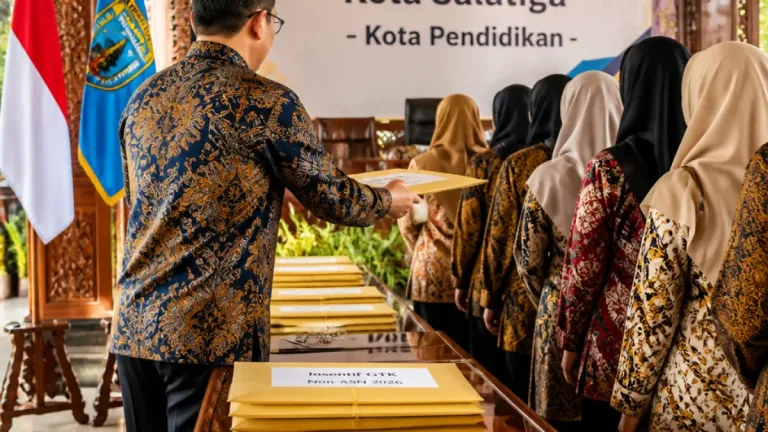 Pemkot Salatiga Salurkan Insentif untuk 1.009 GTK Non-ASN sebagai Upaya Perkuat Pendidikan