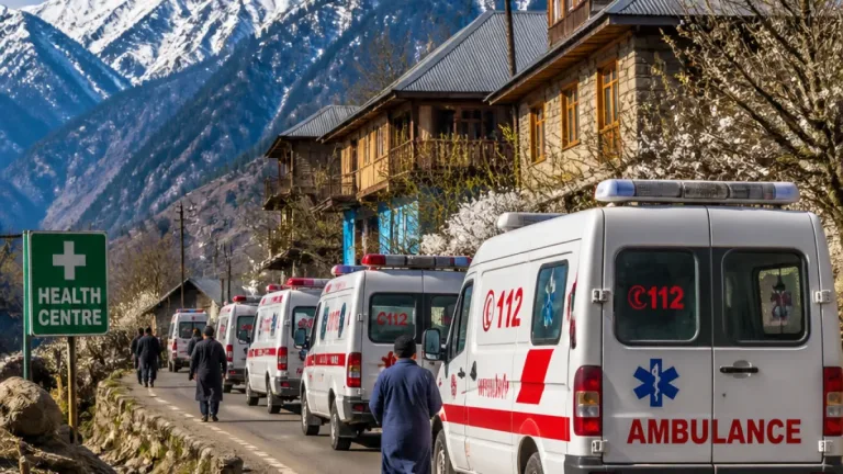Ladakh launches 24x7 'Sanjeevani Seva' — 73 ambulances linked to all 248 villages