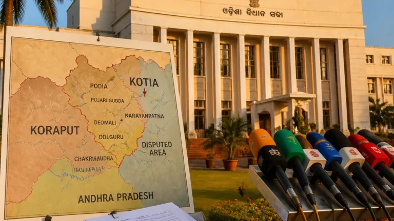 Naveen Patnaik questions Odisha govt silence after Andhra notifies Kotia panchayat polls