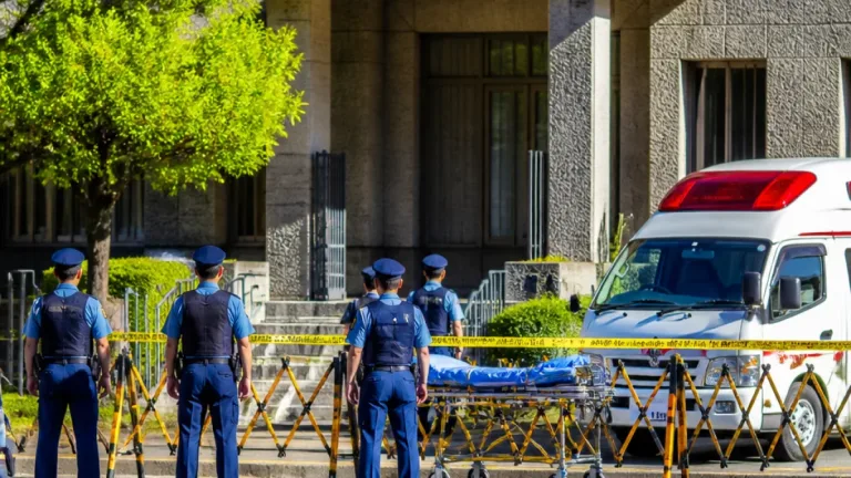 大阪地裁近くで男性刺され搬送、関与疑いの人物を確保