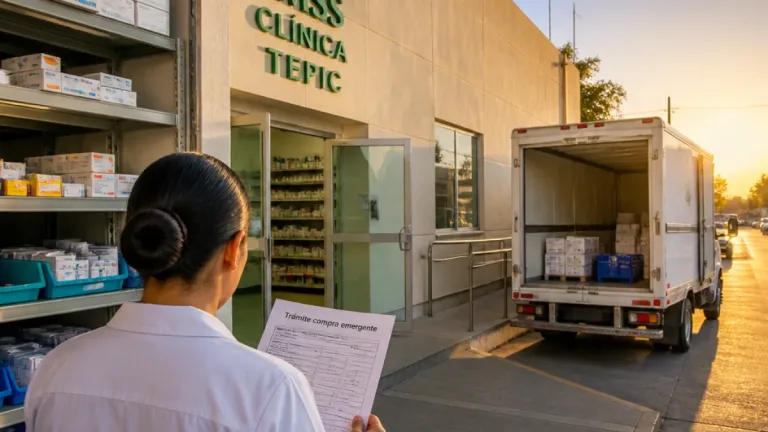 IMSS Nayarit reporta 90% de abasto de medicamentos; resto se compra de emergencia