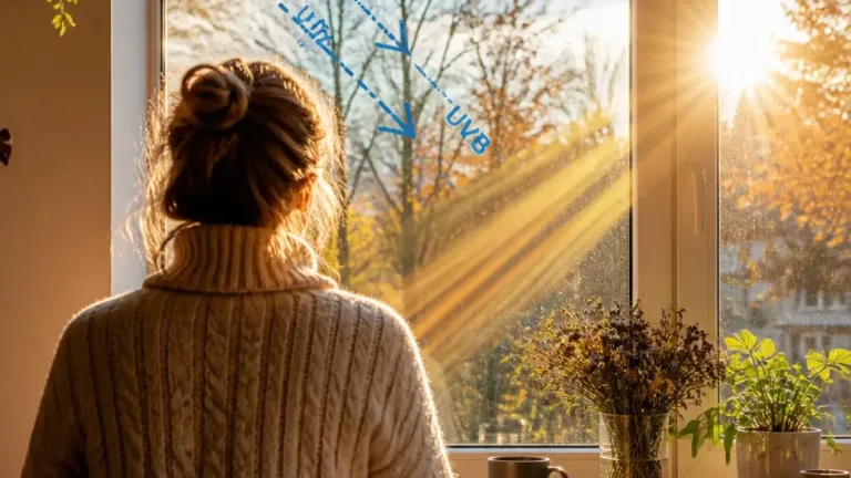 Achter het raam in oktober maakt je huid nauwelijks vitamine D aan
