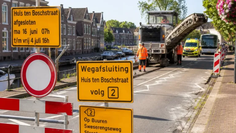Jan van Wijkpad in Maarssen weken afgesloten: omleiding via Termeerbrug tijdens N230-werkzaamheden